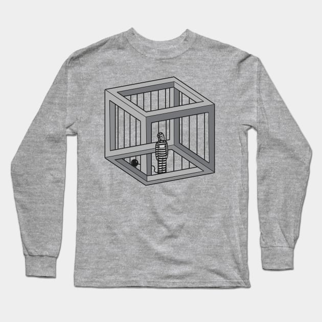 Escher's jail Long Sleeve T-Shirt by Naolito